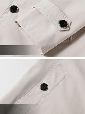 Longline Business Non-iron Leisure Trench Coats