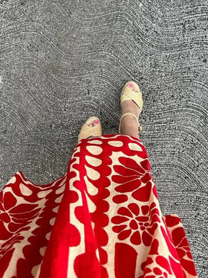 Printed Vacation Camisoles Polka Dots Maxi Dresses
