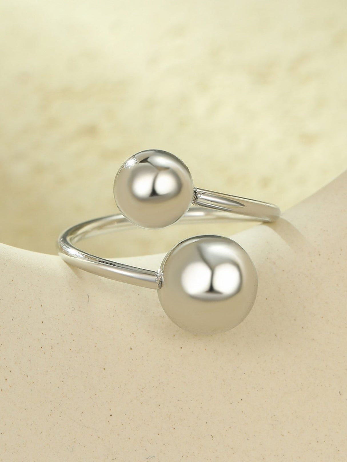 Solid Color Geometric Ring
