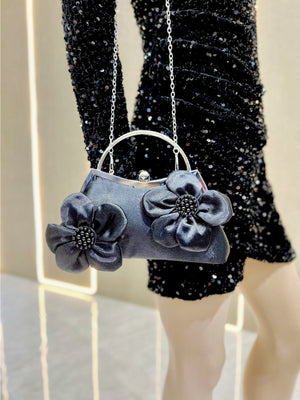 Liber Four Seasons ACC Pearl Bow Cloud Bag