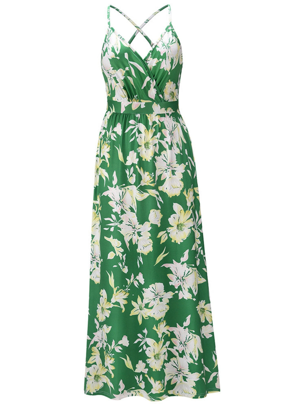 Robes maxi bohèmes à imprimé floral