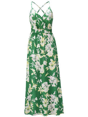 Robes maxi bohèmes à imprimé floral