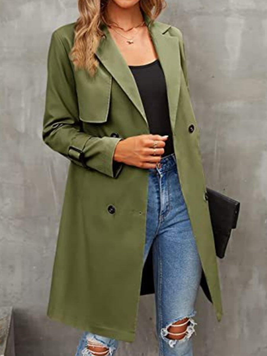 Belt Mid-length Trench Coats