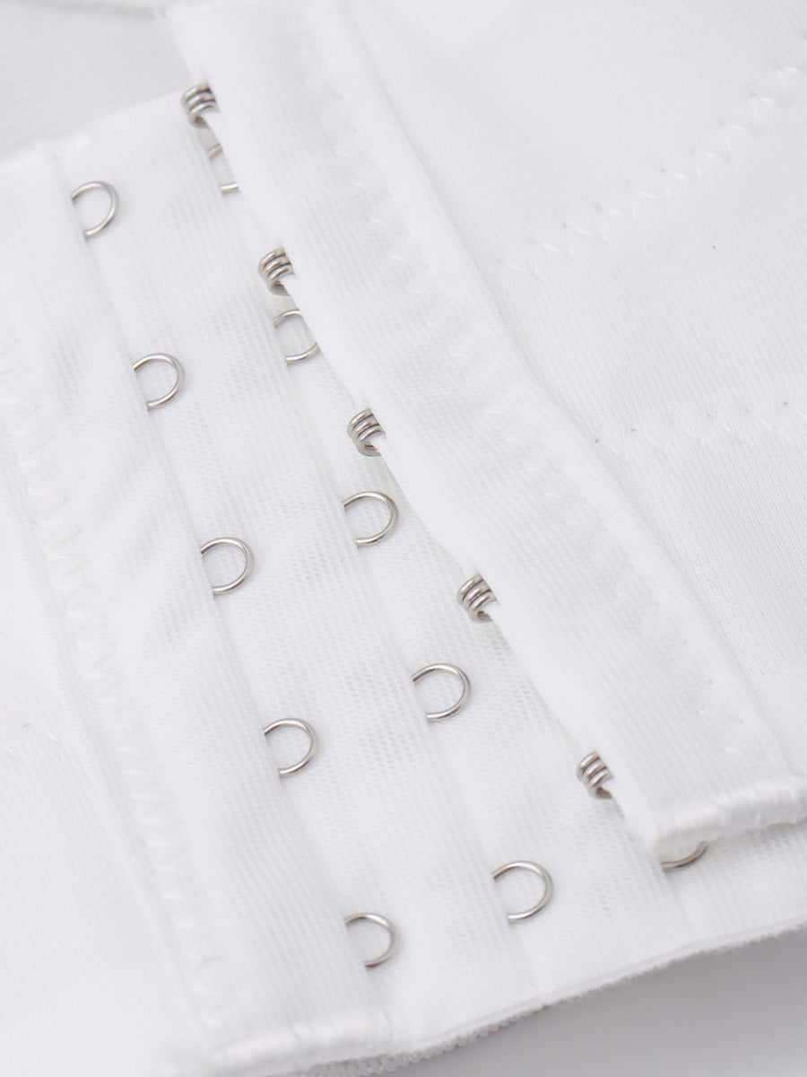 Débardeurs gainants à chaîne et baleines de poisson ornés de strass