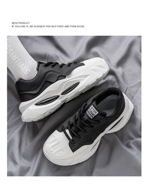 Liber Four Seasons Colorblock Thick-soled Men's Casual Sports Shoes