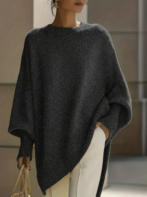 Loose-fit Lazy Longline Knitwear Sweaters