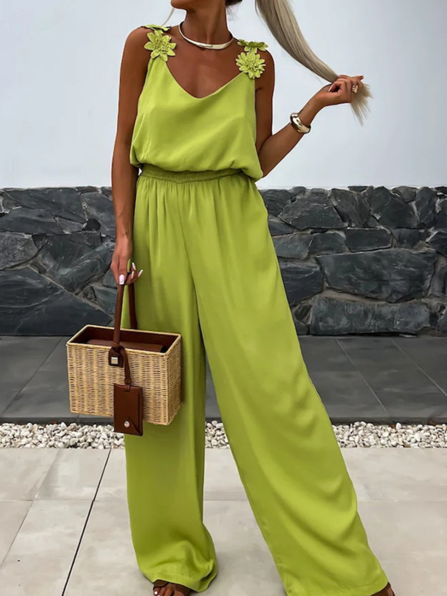 Loose-fit Pocket Jumpsuits