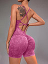 Seamless Quick-drying Beautiful Back And Lifted Buttocks Exercise And Fitness Yoga Jumpsuits&Bodysuits