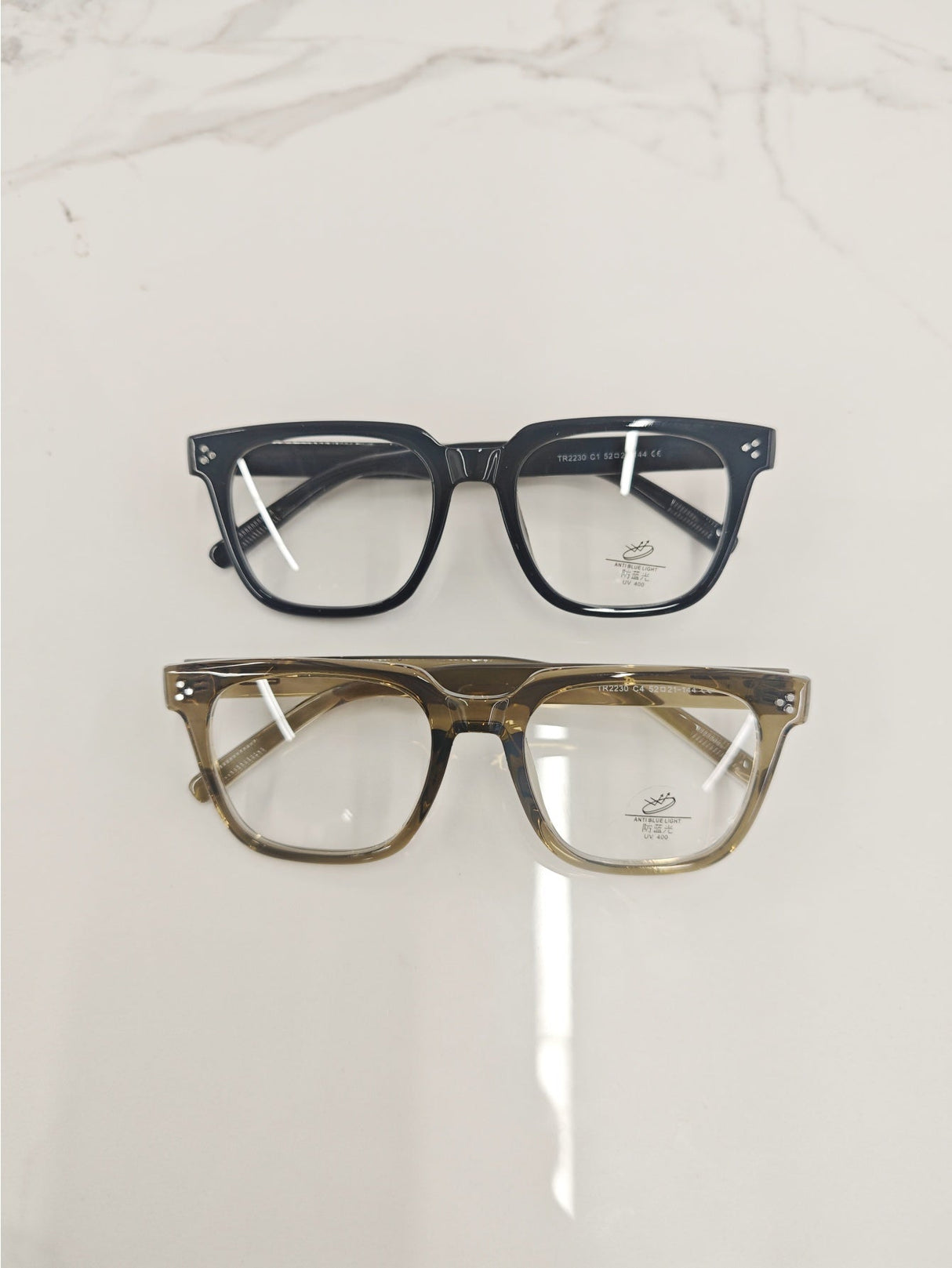 Semi-transparent Prescription Glasses