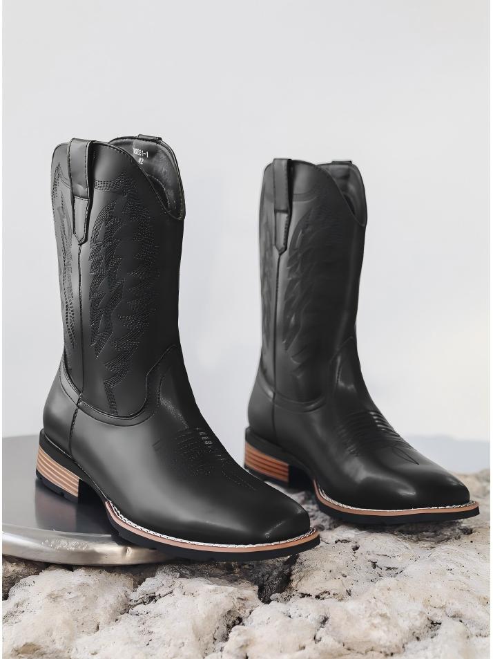 Embroidered Western Boots