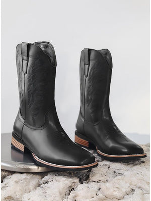 Embroidered Western Boots