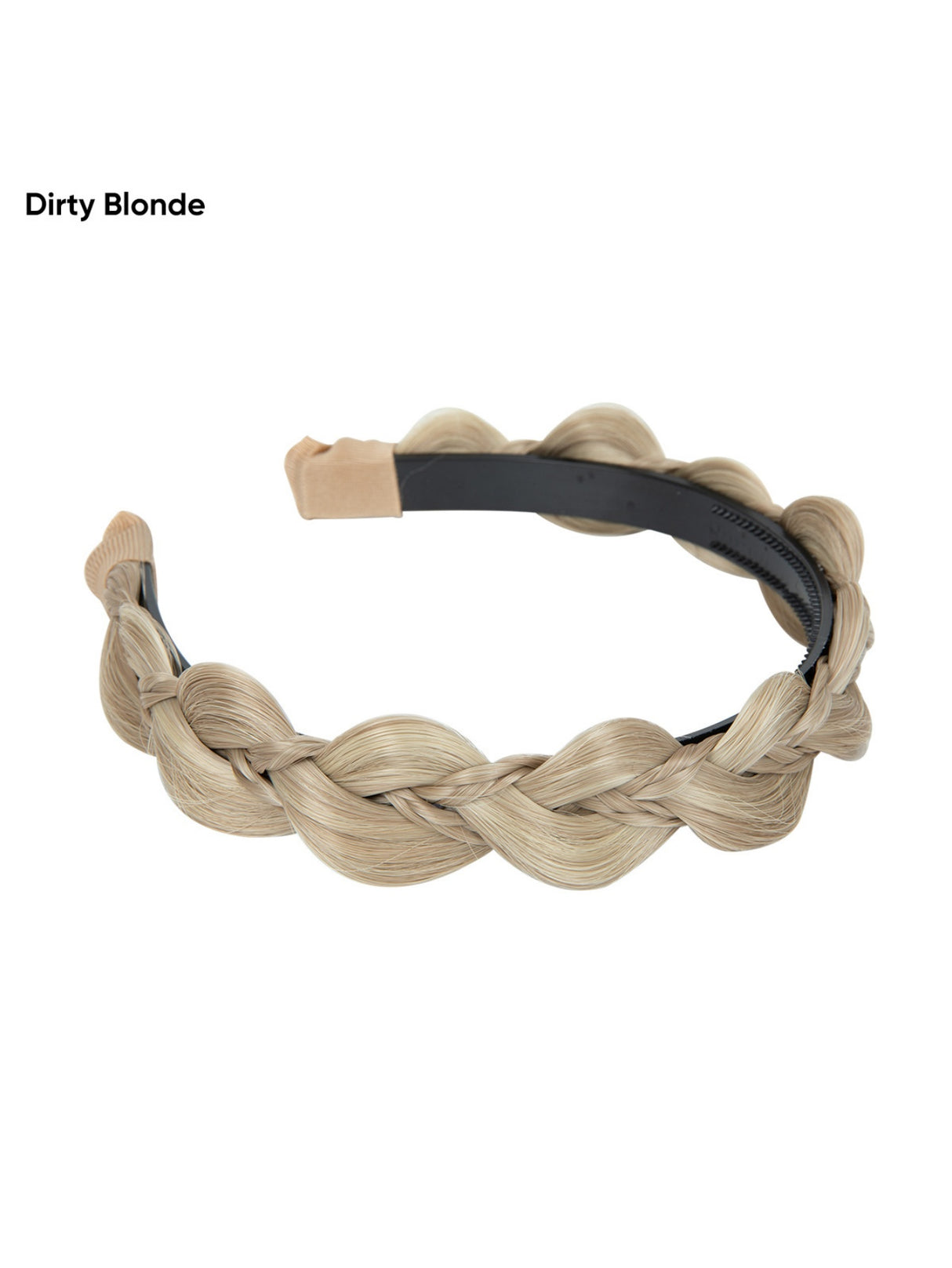 Braided Headband, Wide-brimmed Three-strand Sandwich Wig