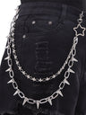 Hip Hop Punk Studs  Waist Chains
