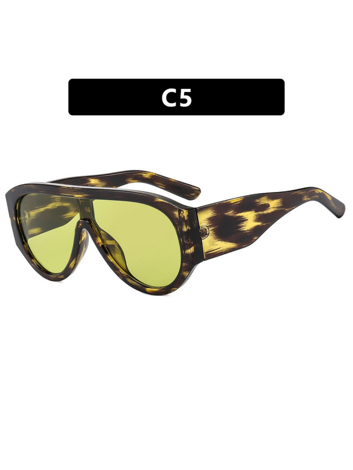 Full-rimmed Aviator Sunglasses