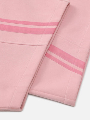 Casual Women's Street Style Drawstring Trousers, Loose And Fashionable, Waist-cinching Wide-leg Trousers, Floor-length Trousers