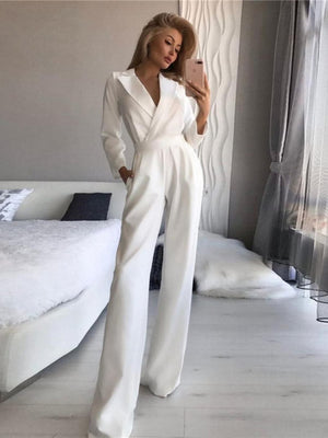 Brother-in-law Long Sleeve Pocket Jumpsuits