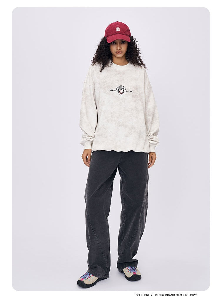 Liber Autumn Neutral wear Printed Letter Sweatshirts&Hoodies
