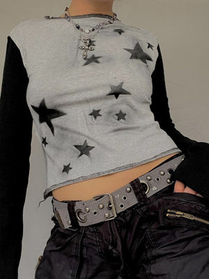 Liber Autumn Women's Printed Star T-shirts