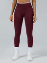 Color Matching Seamless High-waisted Hip Lift Exercise Yoga Pants