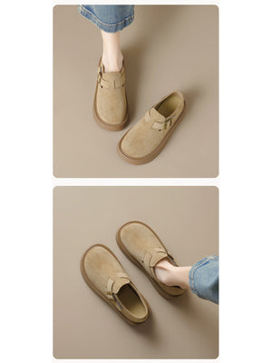 Liber Spring and autumn women's thick-soled flat shoes