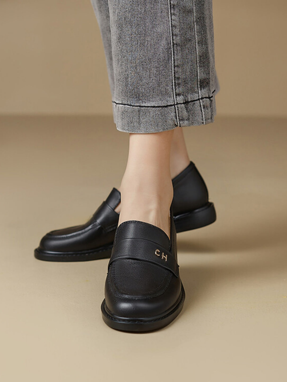 Colorful Patchwork Loafers