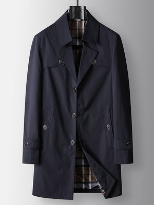Longline Business Non-iron Leisure Trench Coats