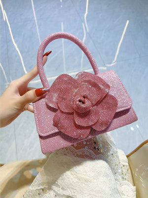 Liber Four Seasons ACC Flower Small Square Bun