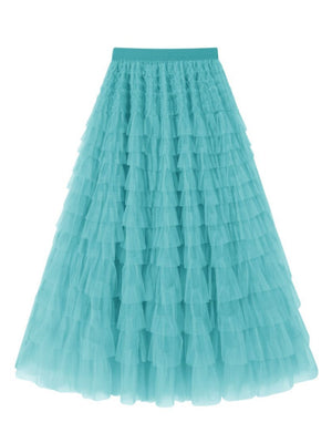 Mesh Multi-story Sweet Cake Skirt