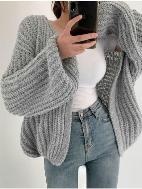 Solid Color Cardigans