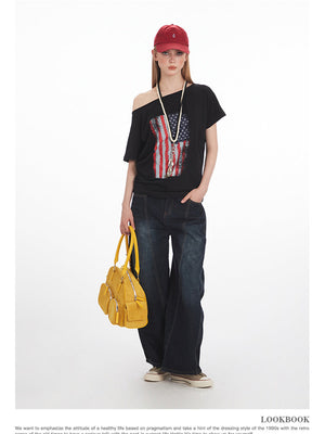 Liber Summer Women's 3D, Three-dimensional pattern Religious Nationality T-shirts