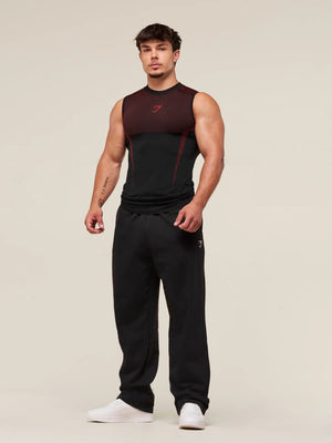 GYMSHARK Fitness Stretch Breathable Tight Tank Tops