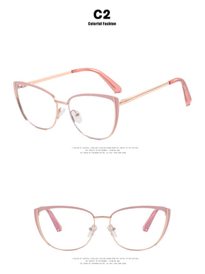 Full-frame Butterfly-shaped Fashion Glasses