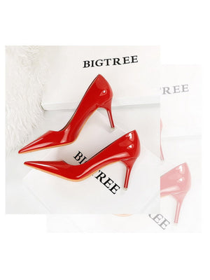 Liber Spring and autumn women's high heels