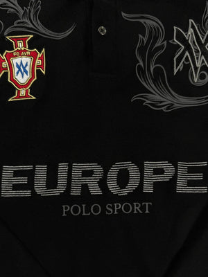 Liber Autumn Neutral wear 3D pattern 3D effects Polo Shirts