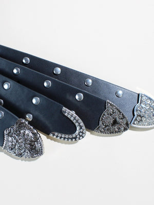 Retro Rivet Punk Belts