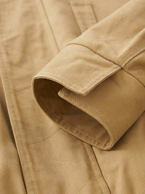 Removable Lapel Plush Contrasting Colors Jackets Coat