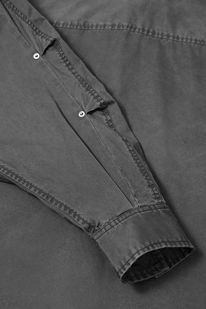 Liber Autumn Neutral wear Pocket decoration Solid Color Shirts