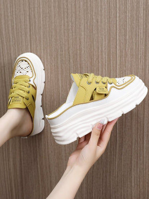 Women's Casual Thick-soled Sneakers