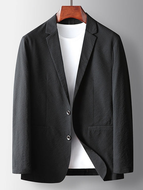 Slight Wrinkles Stretch Business Non-iron Thin Blazers