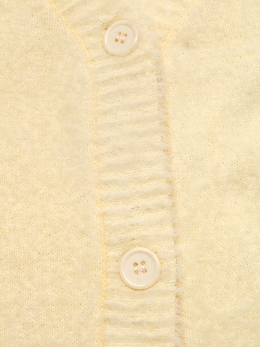 Pocket Solid Color Cardigans