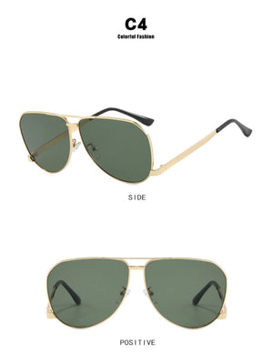 Oversized, Irregularly Shaped Sunglasses