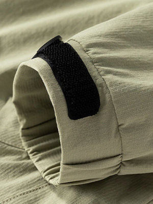 Outdoor Water Proof Loose All-match Hooded Sports Jacket