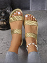 Woven Flat Sandals