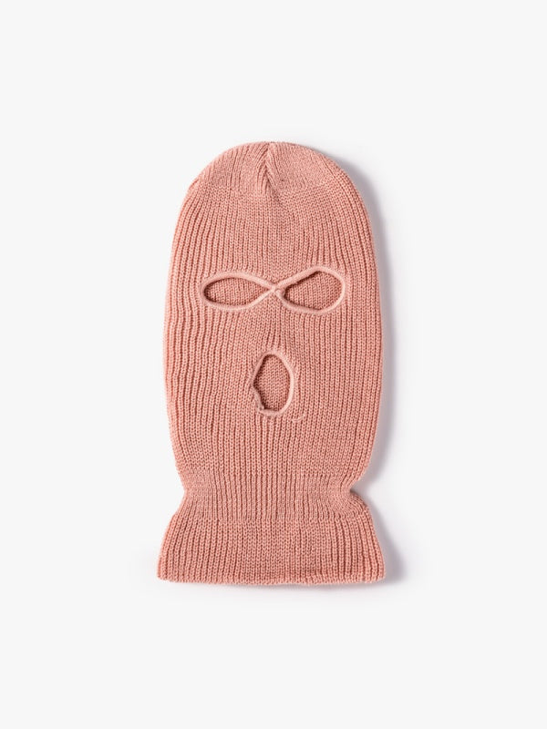 Cagoule en maille style hip-hop, bonnet masque à œil ouvert, masque de ski d'hiver pour le cyclisme