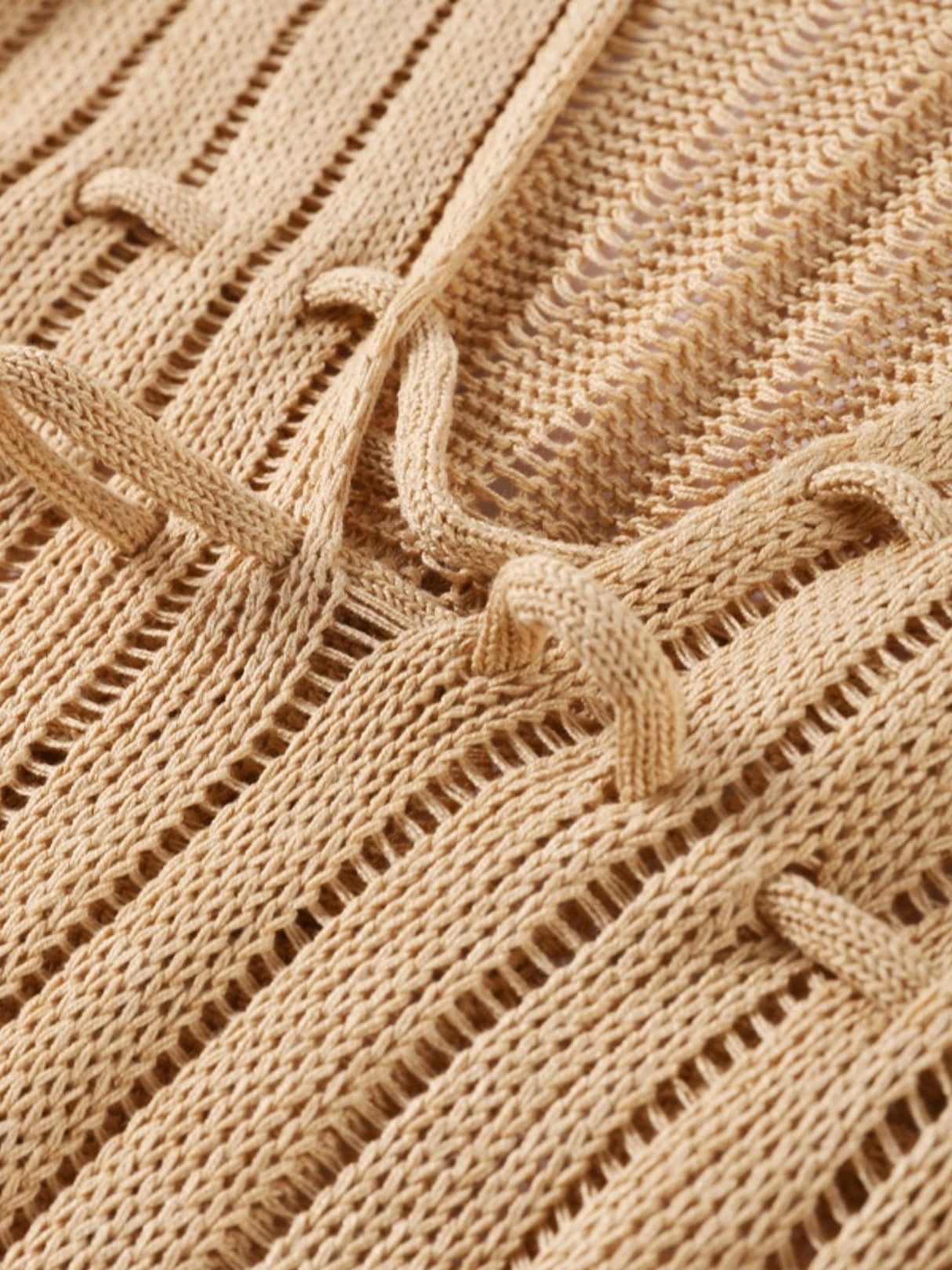 V-neck Waist-cinching Belt Sequins Knitting Maxi Dresses