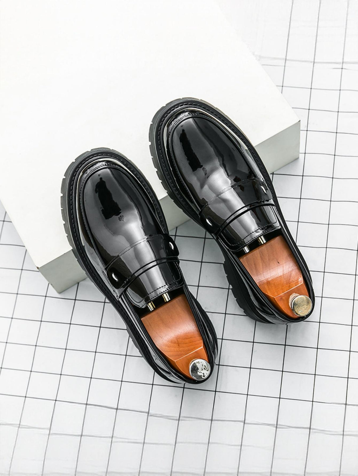 Mocassins à plateforme