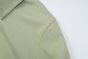Stylish Cardigan Double Zipper Slim Fit T-Shirt