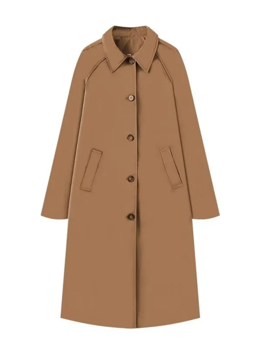 Old Lattice lining Mid-length Trench Coats