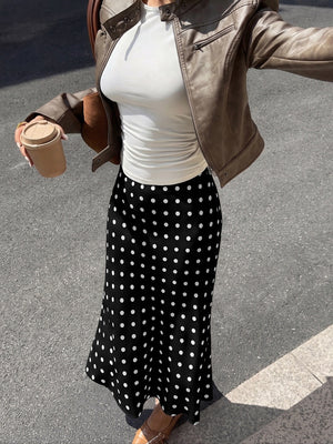 Fish Tail Polka Dots Polka Dots Skirts