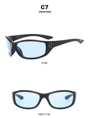 Full-rimmed, Uniquely Shaped Fashion Glasses